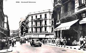 Oran - Boulevard Georges Clemenceau - Place Villebois-Mareuil